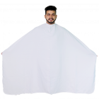 White Barber Cutting Cape